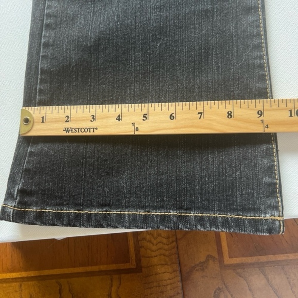 NWT Jeanstar Elle Jeans Bootcut‎ Womens Sz 12 Black Denim Classic 🔥 (R) - Picture 6 of 10